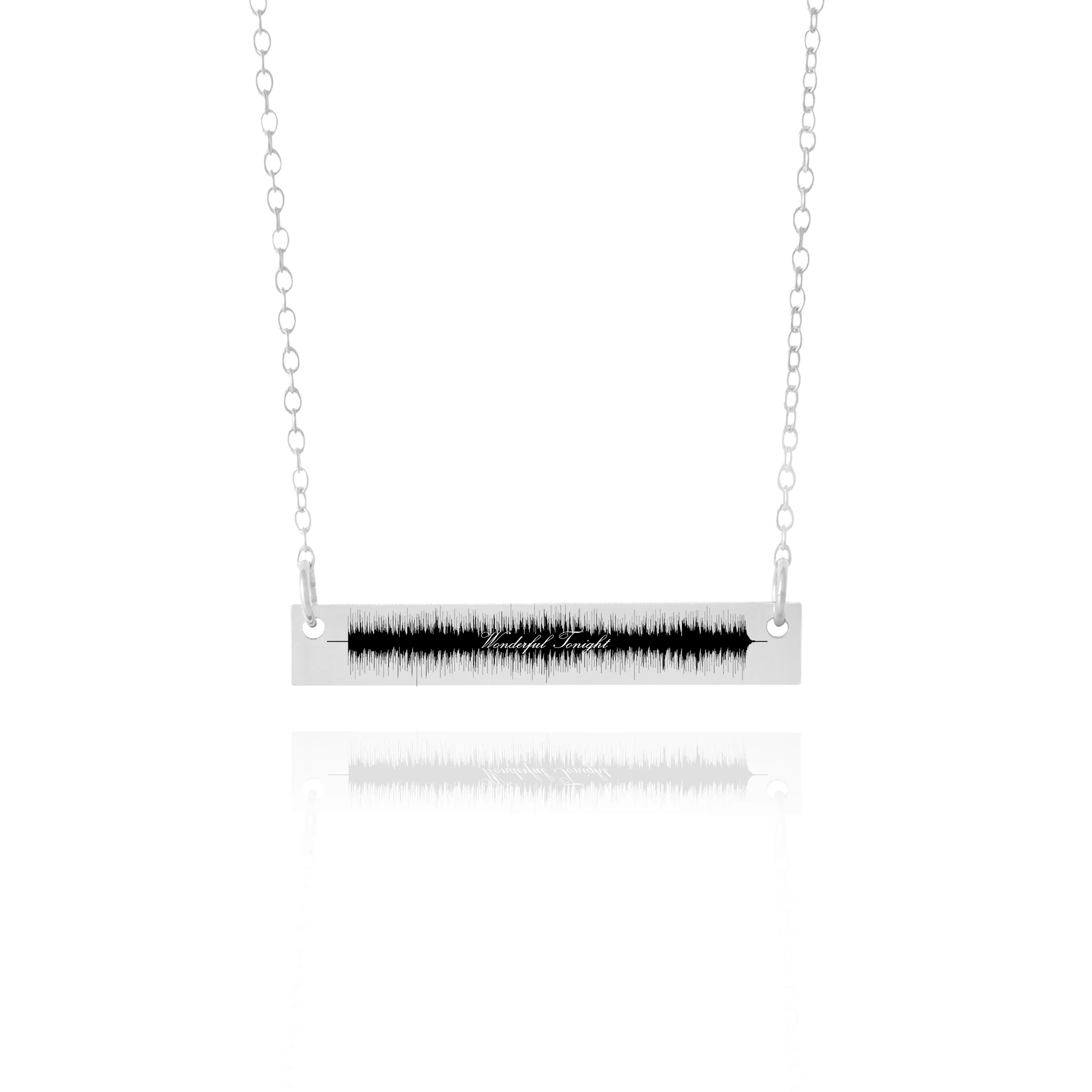 First Dance Song Soundwave Necklace