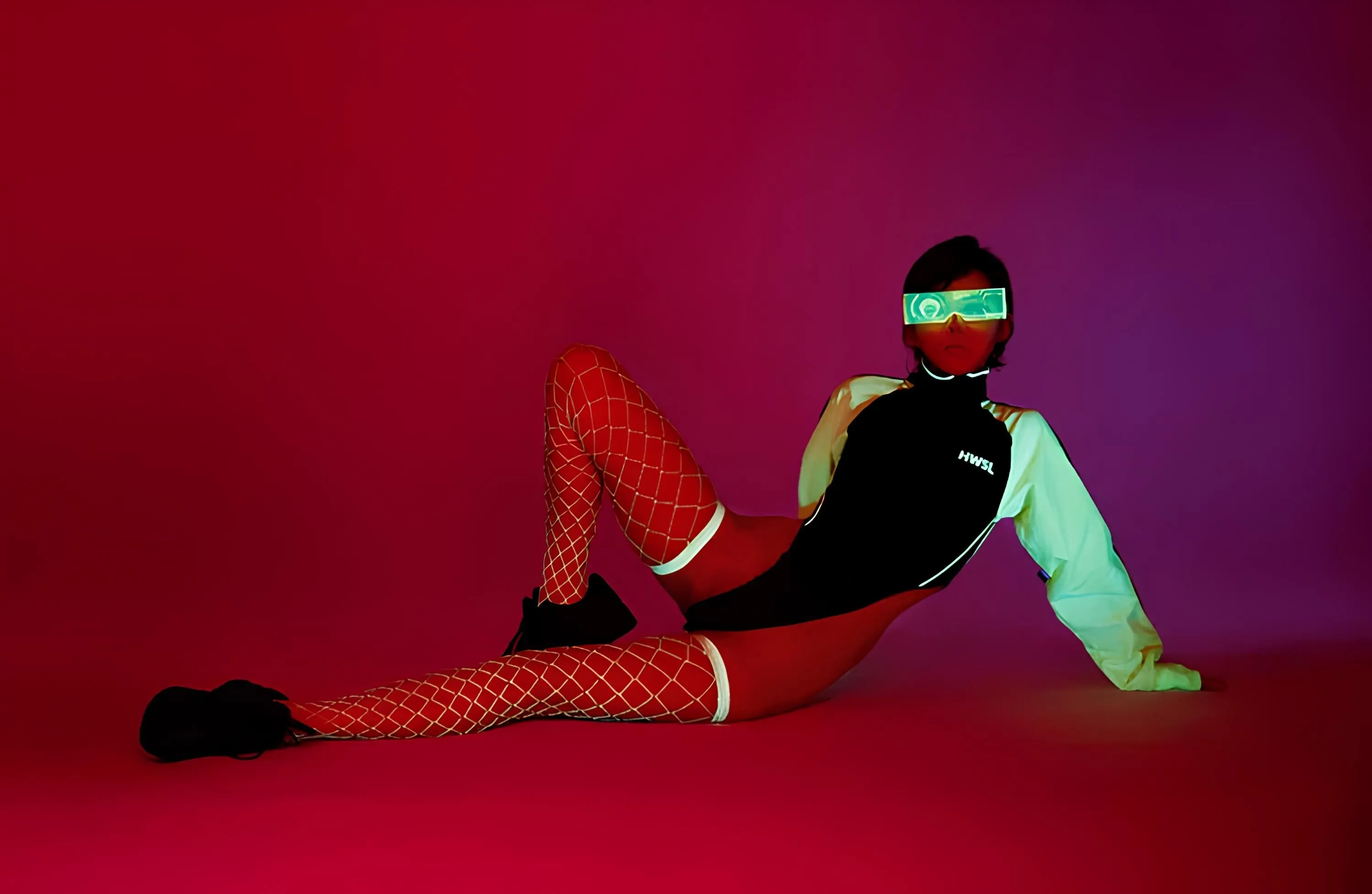Fluorescence Bold Bodysuit - Sexy Rave & Nightclub Dance Costume