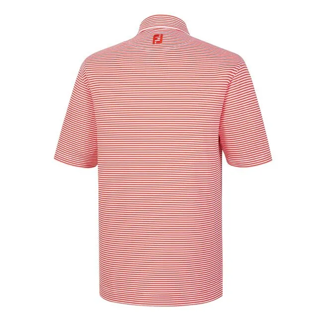 FootJoy Men's Lisle Feeder Stripe Self Collar