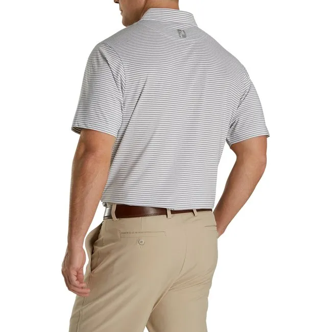 FootJoy Men's Lisle Feeder Stripe Self Collar