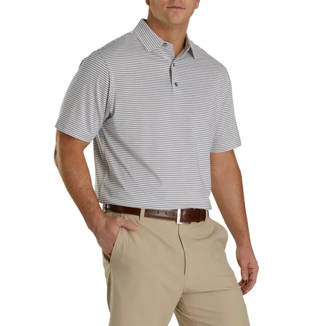 FootJoy Men's Lisle Feeder Stripe Self Collar