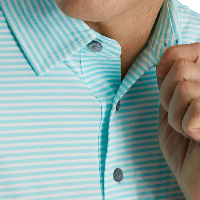 FootJoy Men's Lisle Feeder Stripe Self Collar