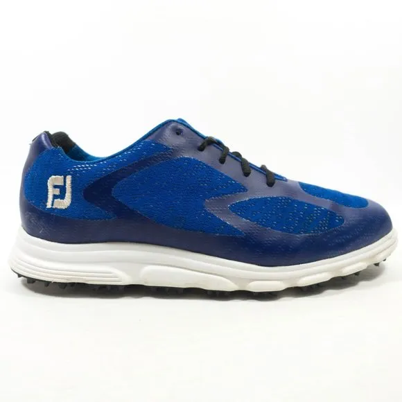 Footjoy Superlites XP Spikeless Golf Shoes - Men's Size 9.5 - Blue