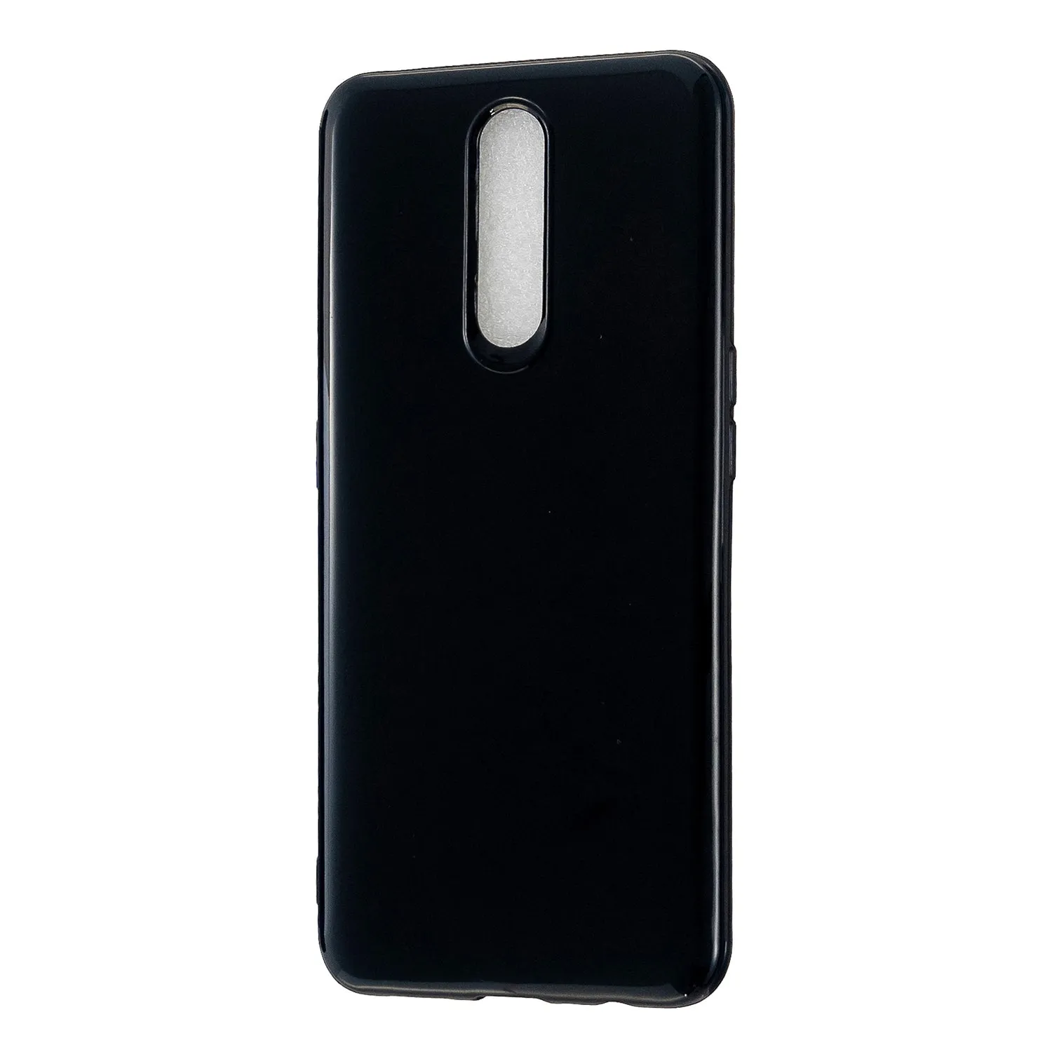 For OPPO F11/F11 Pro Cellphone Cover Glossy TPU Simple Profile Bumper Protective Mobile Phone Case Fluorescent green