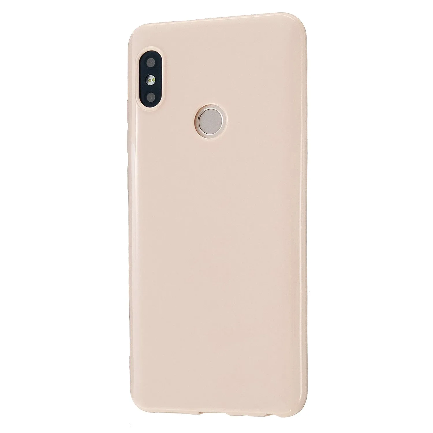 For Redmi GO/Note 5 Pro/Note 6 Pro Cellphone Cover Drop and Shock Proof Soft TPU Phone Case Classic Shell Sakura pink