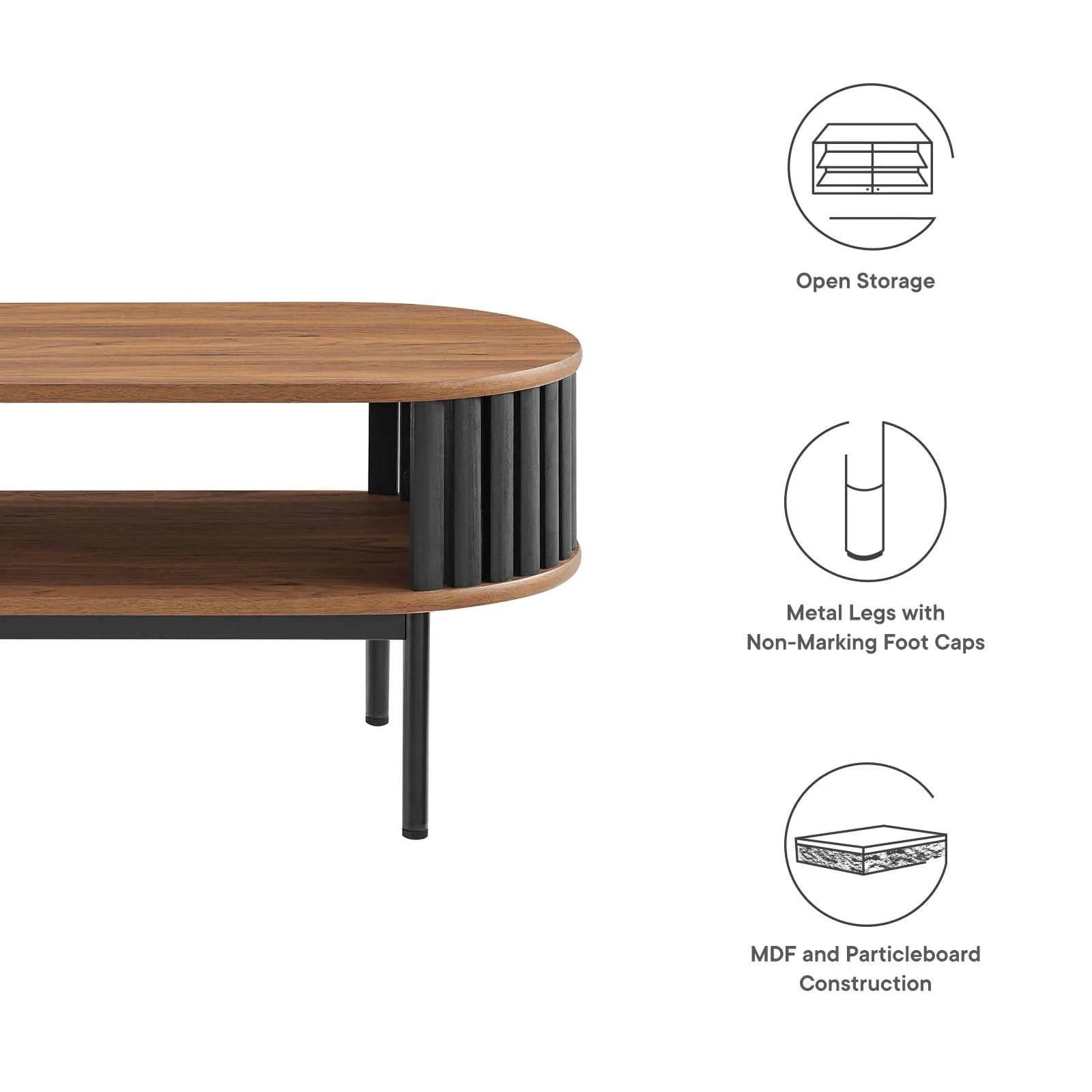 FORTITUDE WOOD COFFEE TABLE
