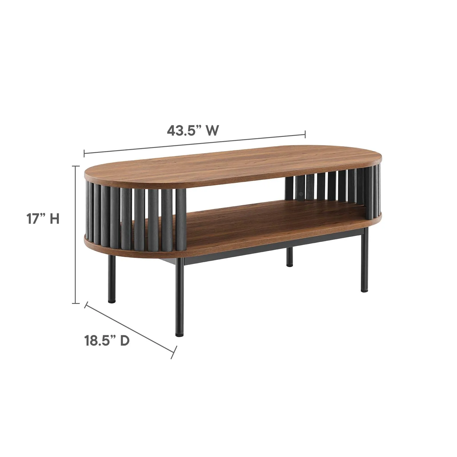 FORTITUDE WOOD COFFEE TABLE