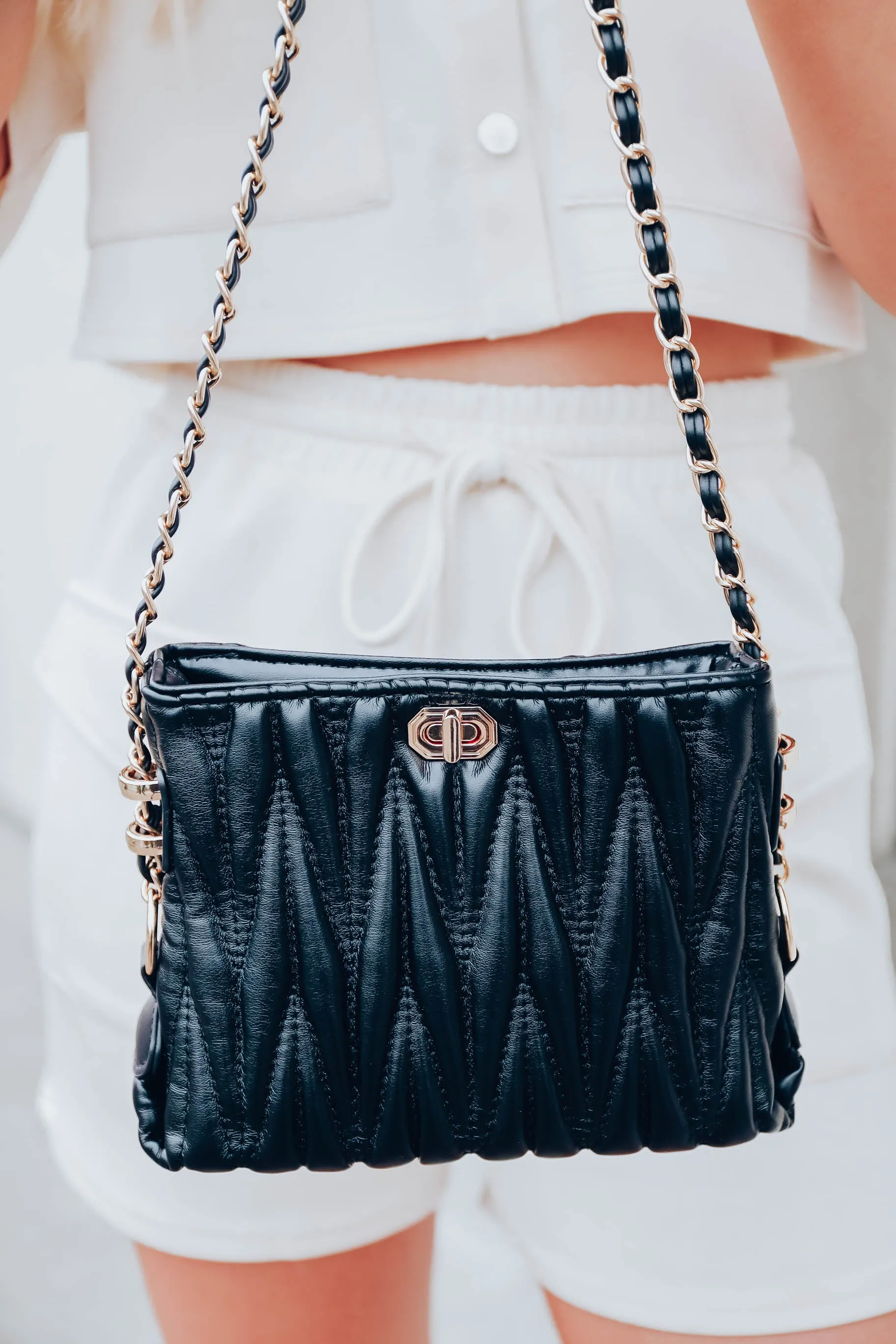 Fremont Stroll Embossed Shoulder Bag