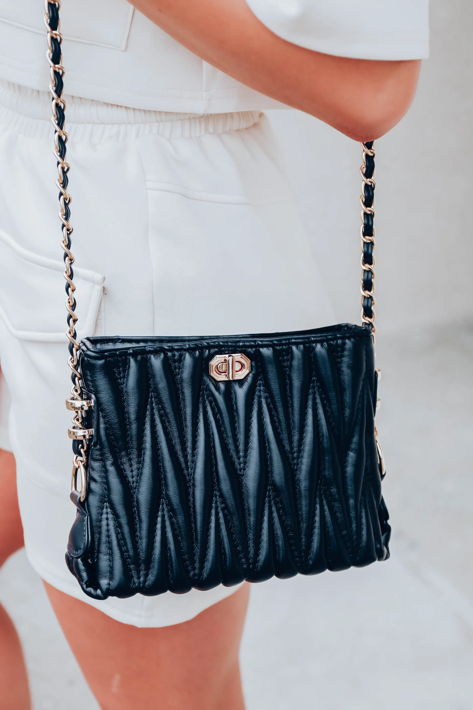 Fremont Stroll Embossed Shoulder Bag