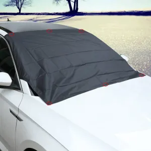 Full Coverage Magnetic Winter Windshield Snow Protector Cover