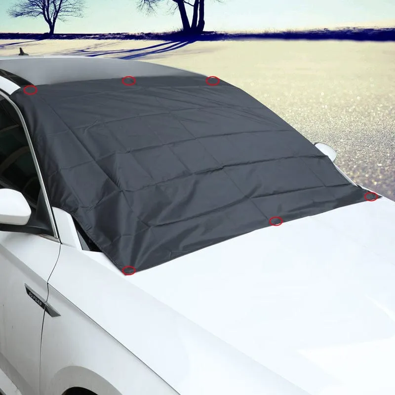 Full Coverage Magnetic Winter Windshield Snow Protector Cover