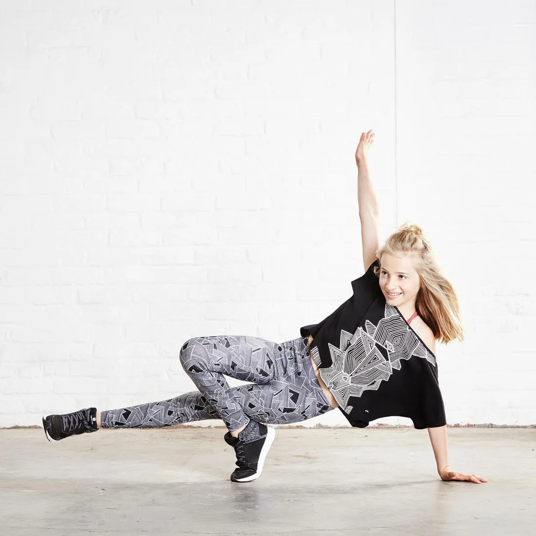 Girls' Dance Print Leggings