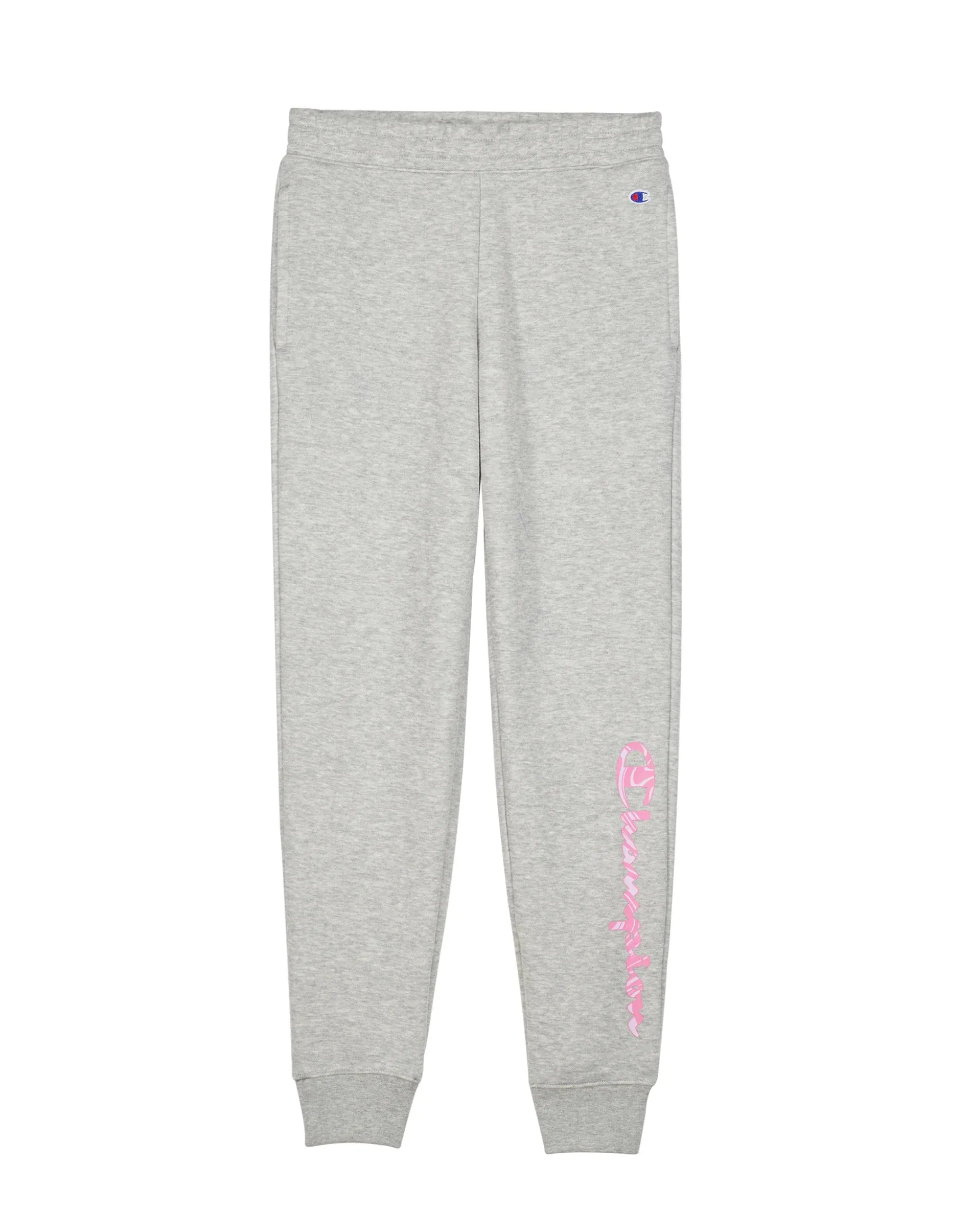 Girl's Youth Marble Script Logo Powerblend Fleece Joggers