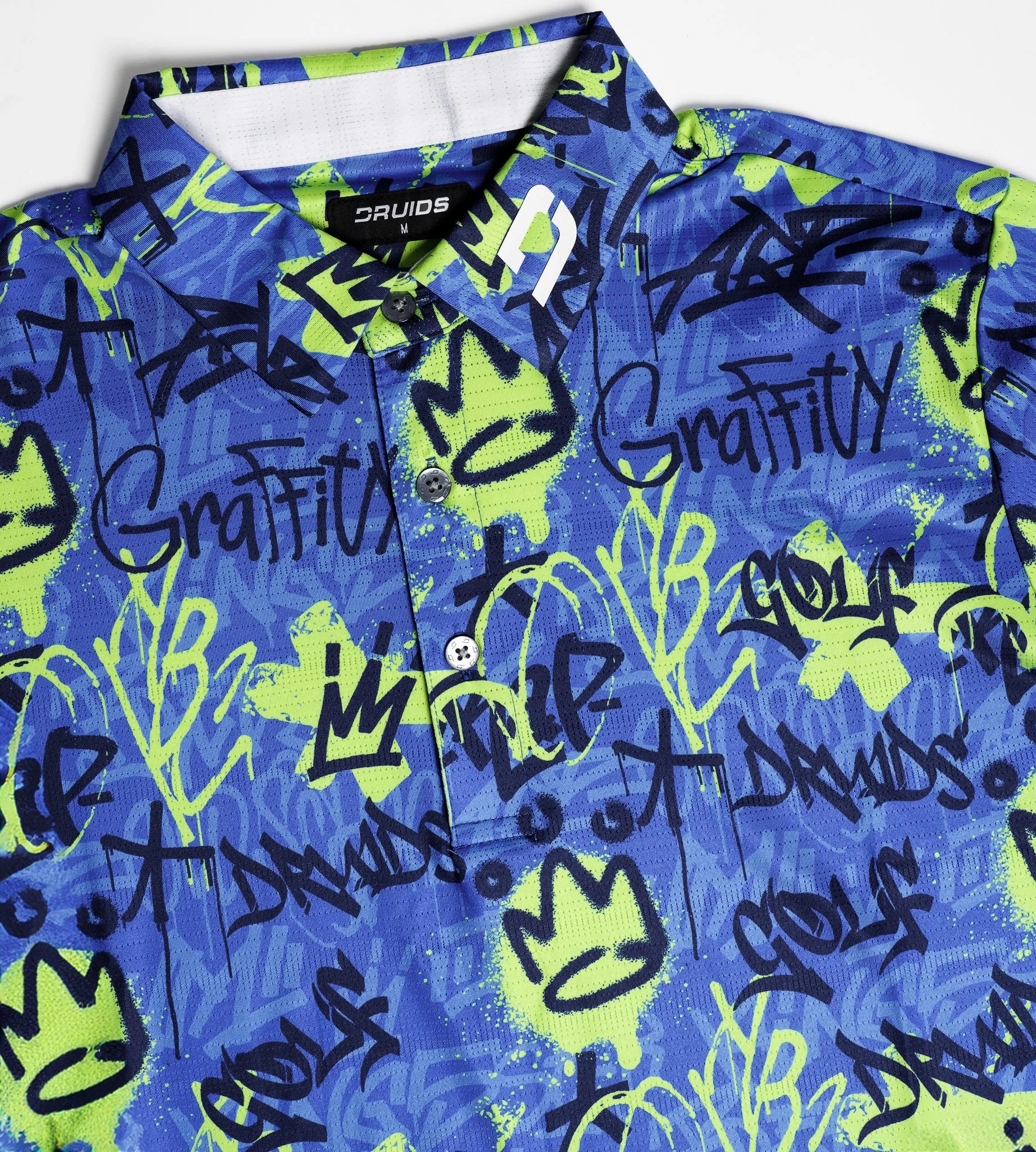 GRAFFITI POLO - BLUE