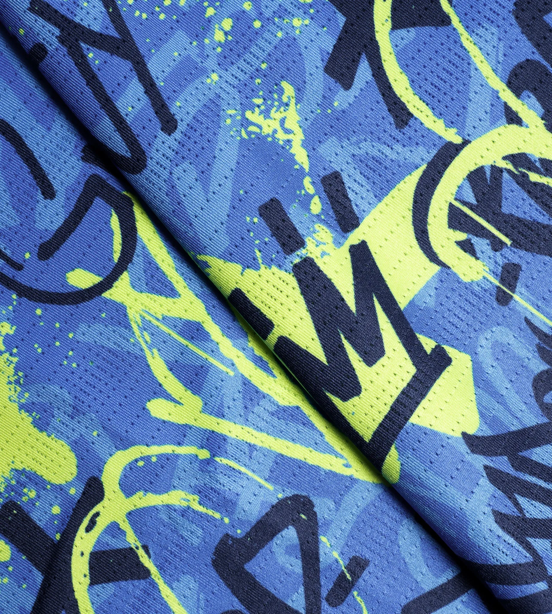 GRAFFITI POLO - BLUE
