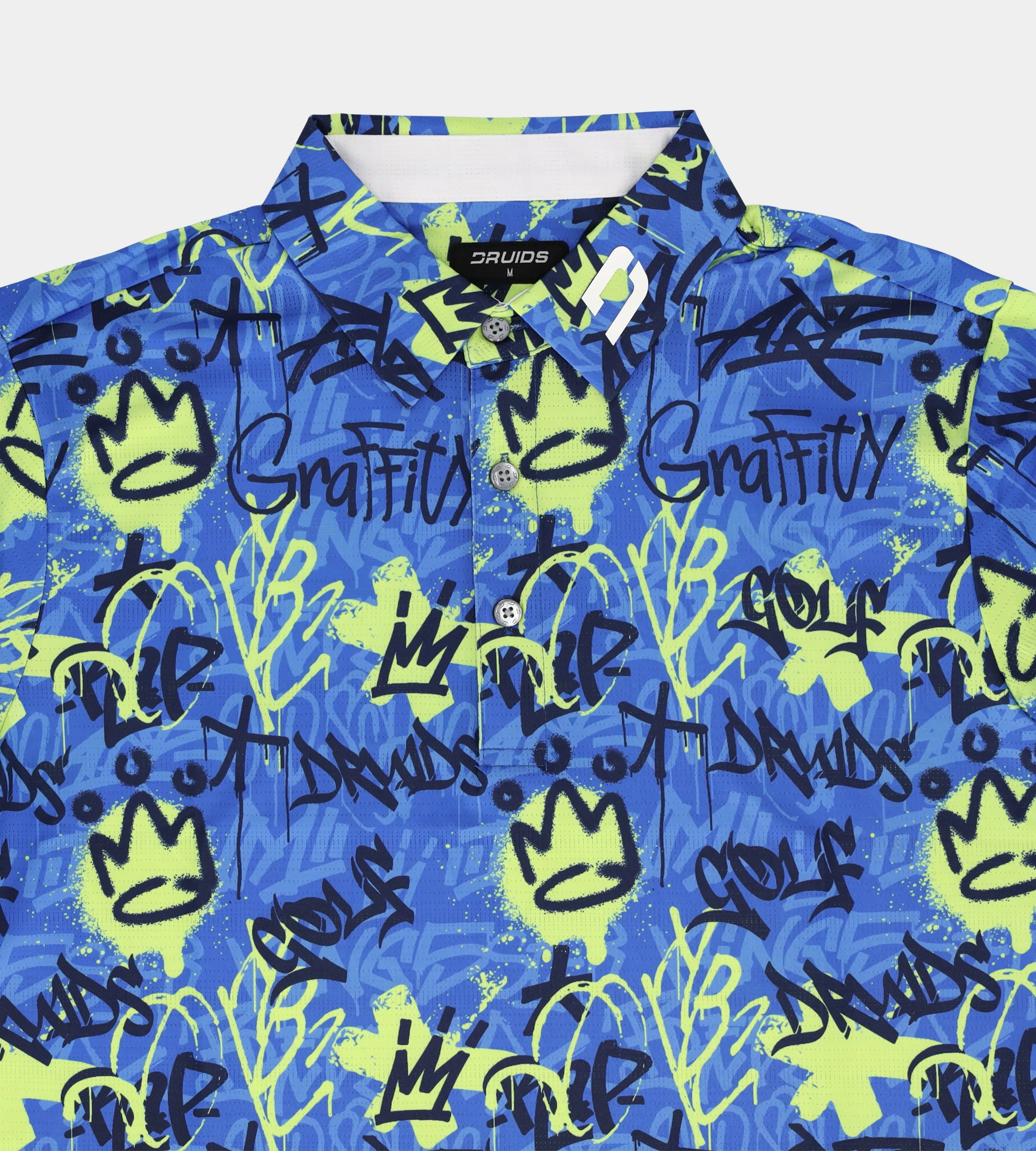 GRAFFITI POLO - BLUE