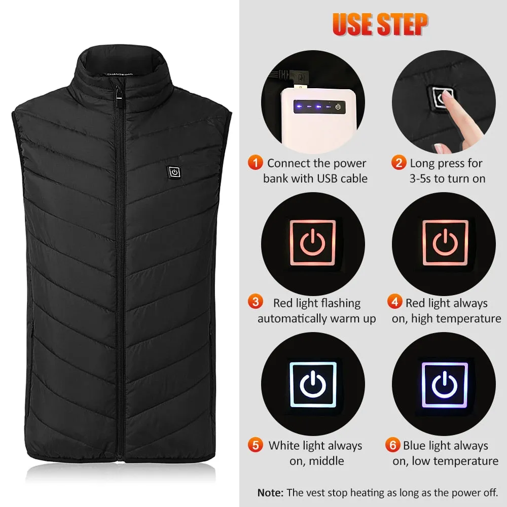 Heated Vest for Winter Golf