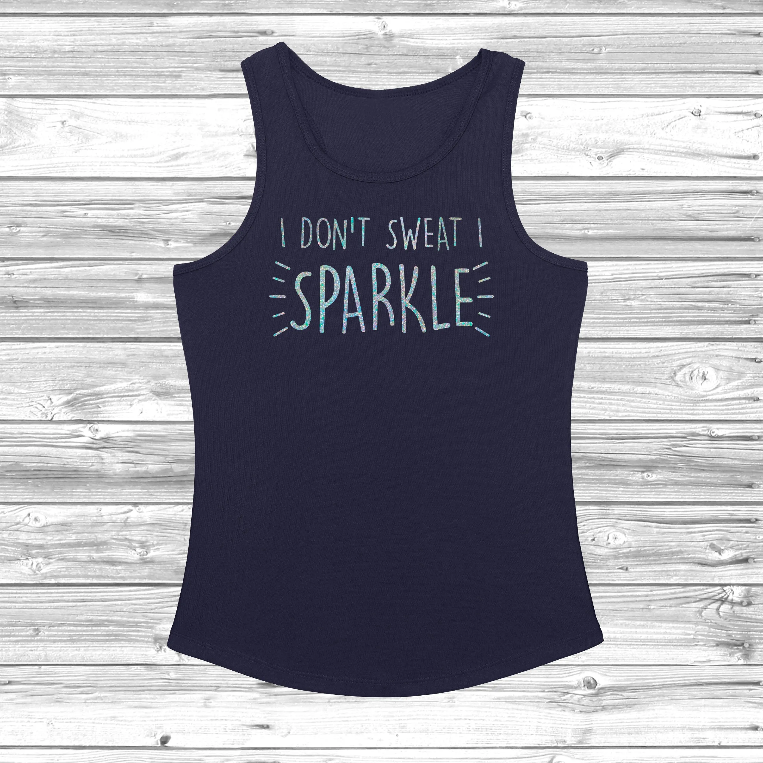 I Don't Sweat I Sparkle Women's Cool Vest