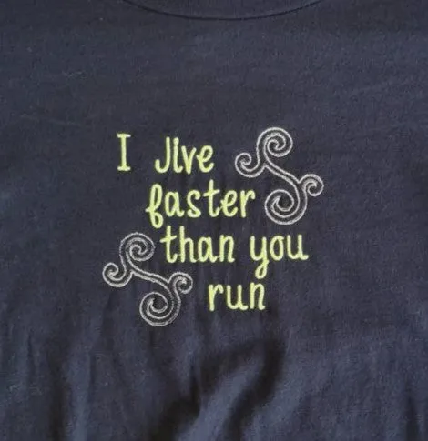 I Jive Faster Than You Run - WOMEN'S TOPS