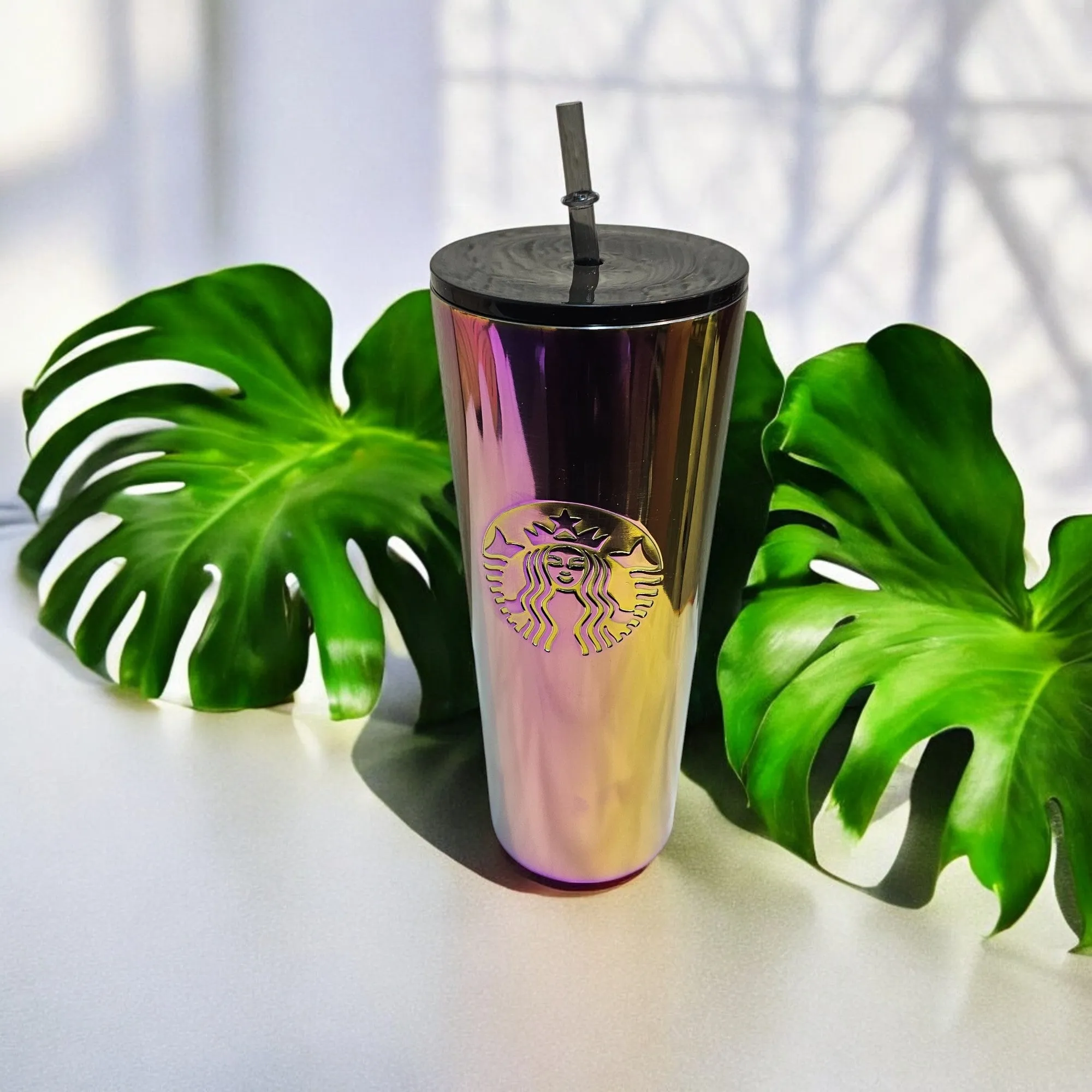 Iridescent Stainless Steel Tumbler