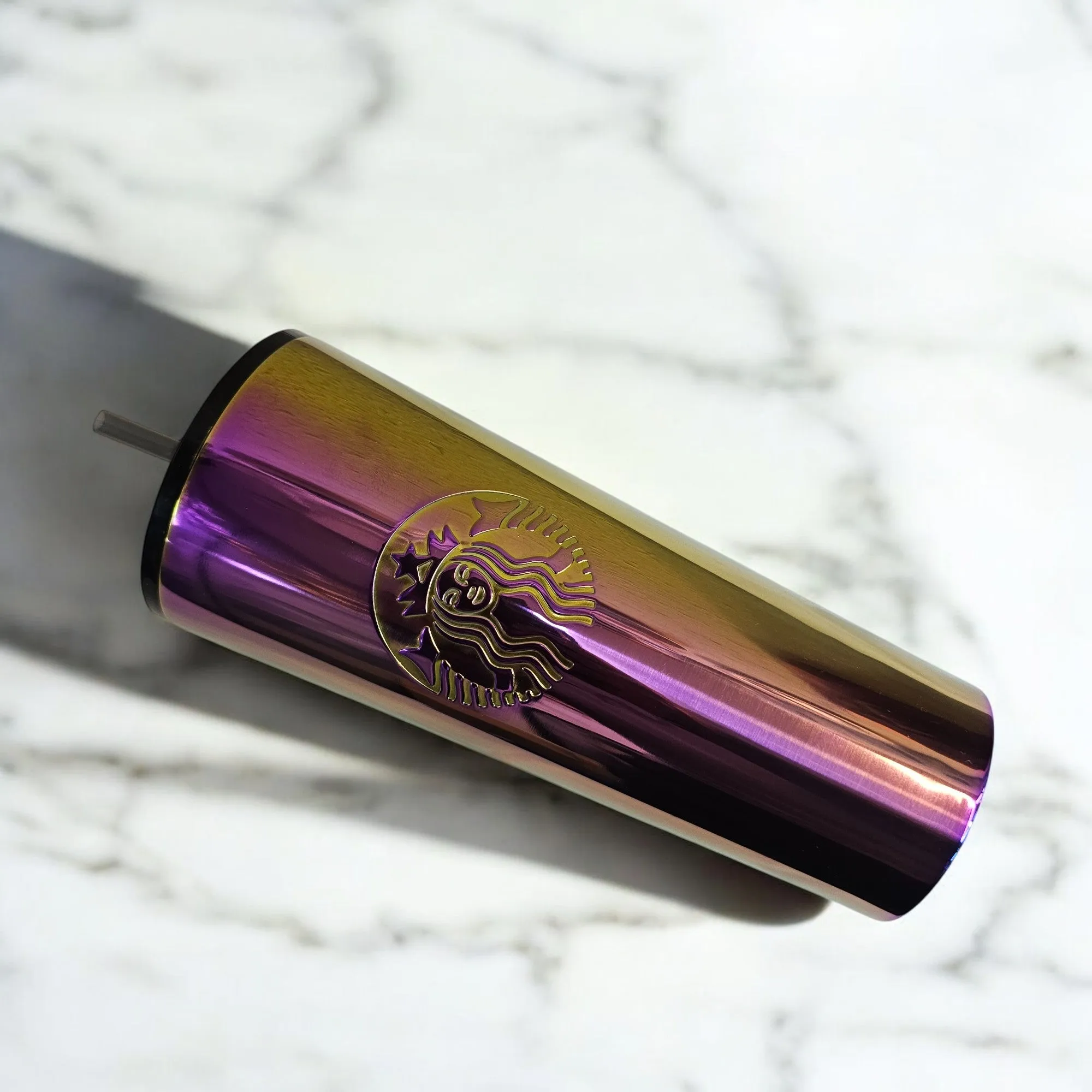 Iridescent Stainless Steel Tumbler