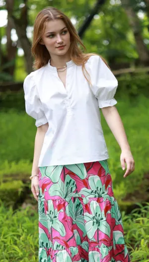 Isla Blouse- White