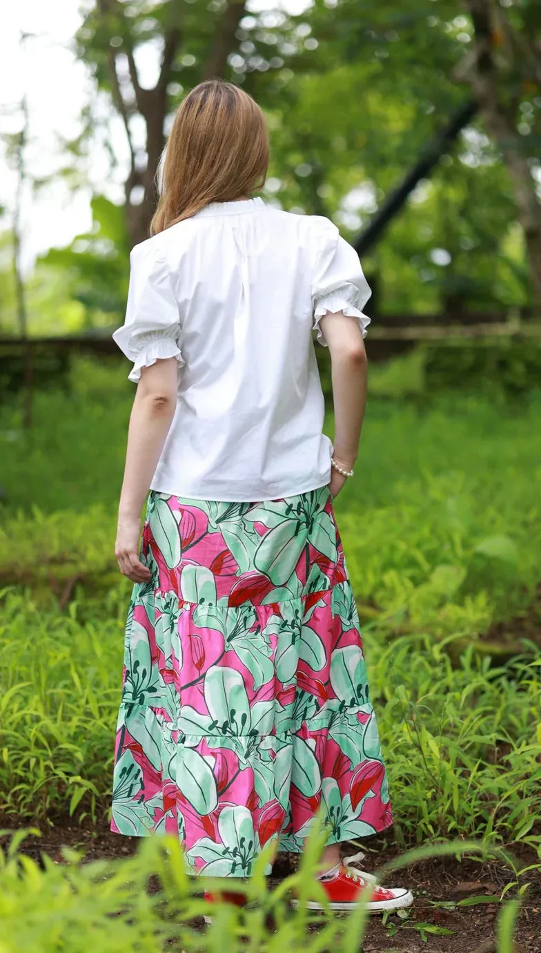 Isla Blouse- White