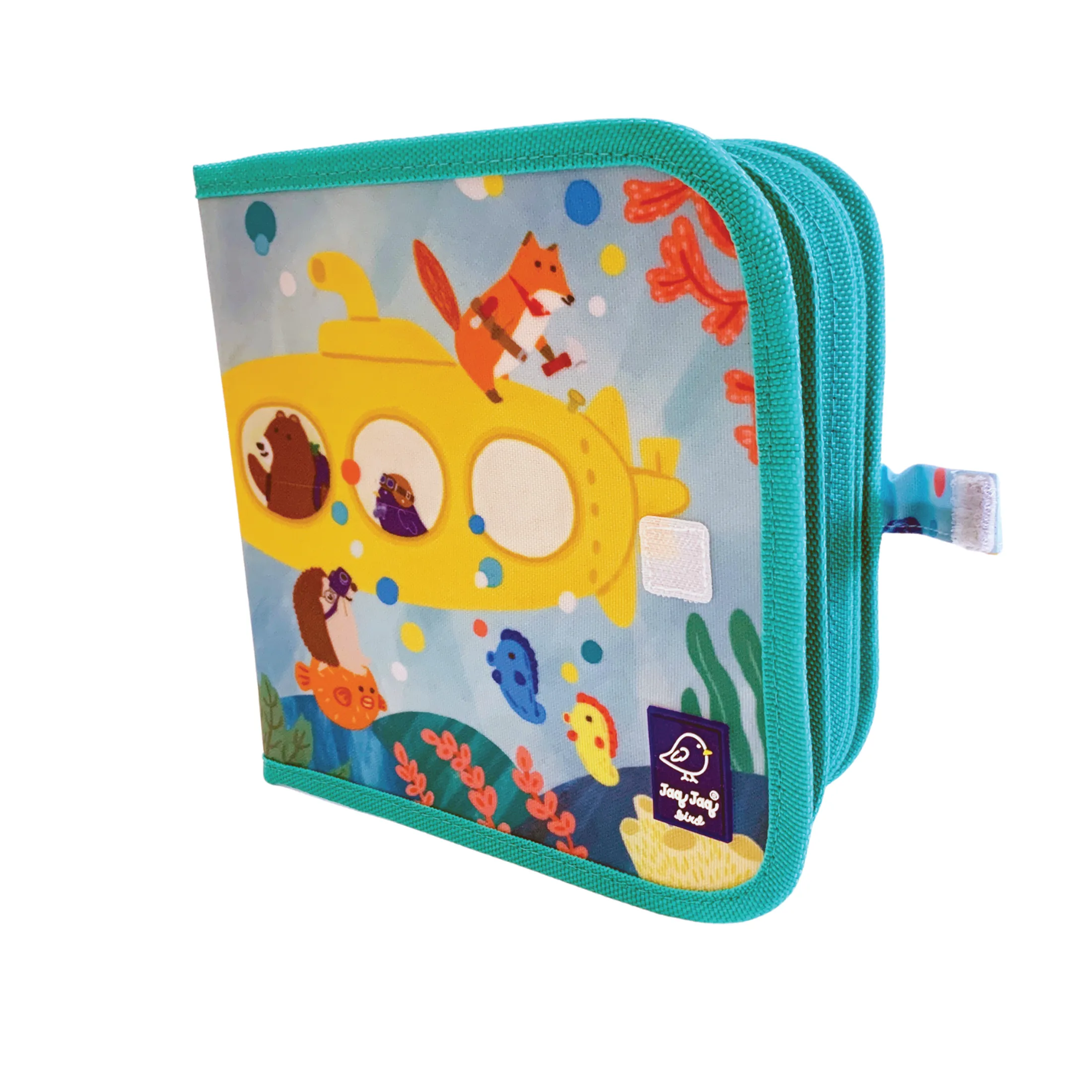 Jaq Jaq Bird - Erasable Book - Submarine