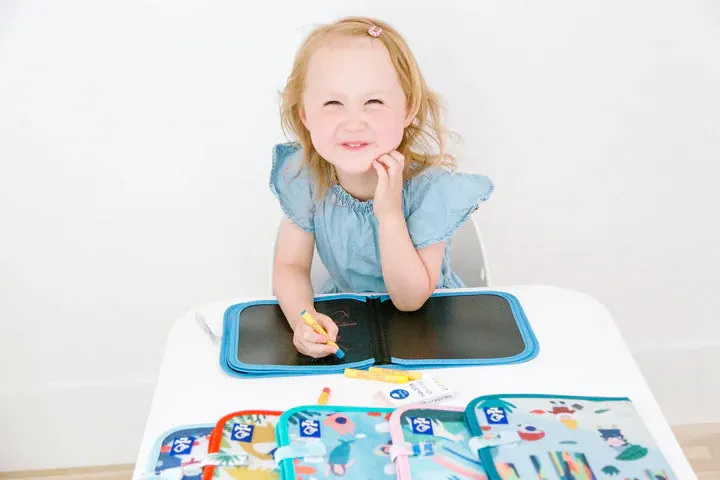 Jaq Jaq Bird - Erasable Book - Unicorn