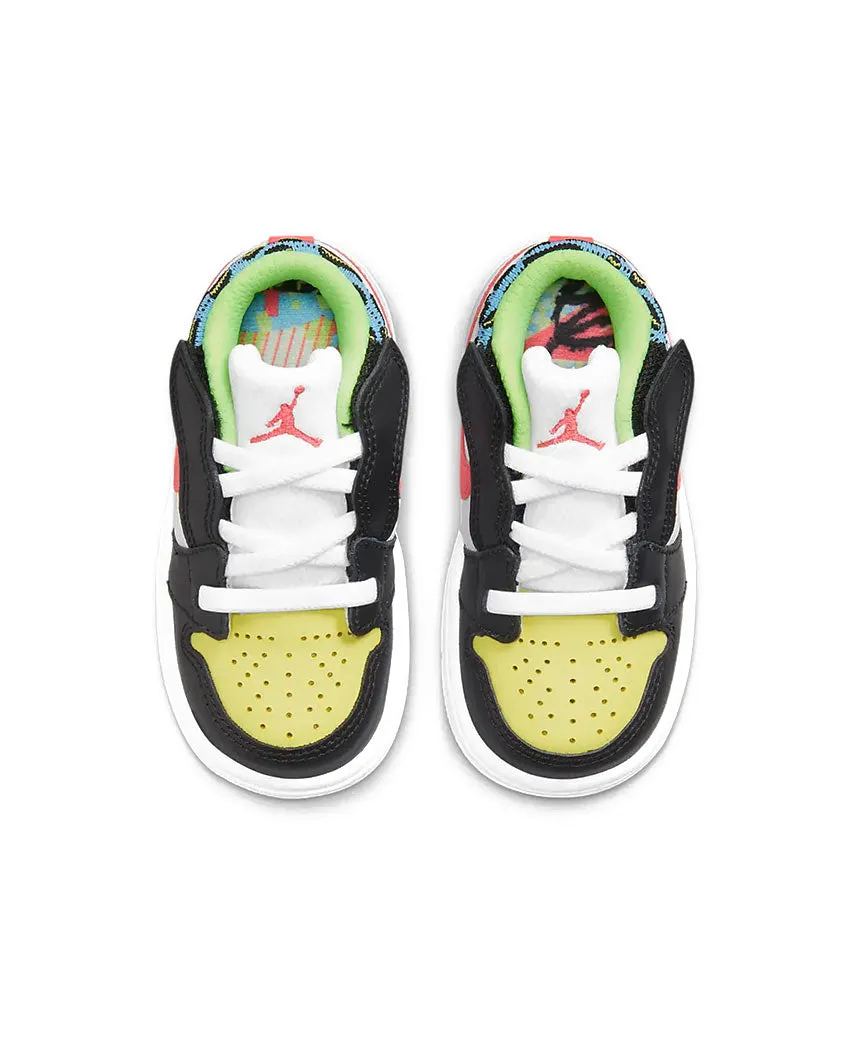 Jordan 1 Low ALT (TD) Baby/Toddler Black Red White