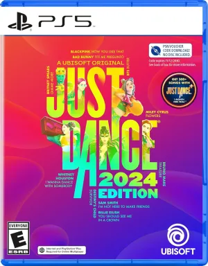Just Dance 2024 Edition - PlayStation 5 (NO DISC - Digital Code Voucher in case)