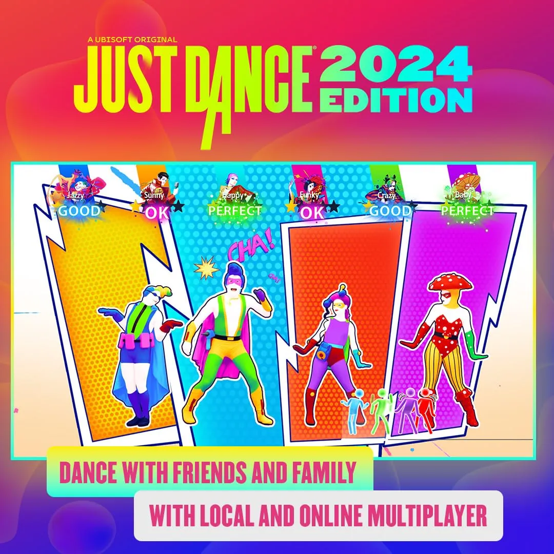 Just Dance 2024 Edition - PlayStation 5 (NO DISC - Digital Code Voucher in case)
