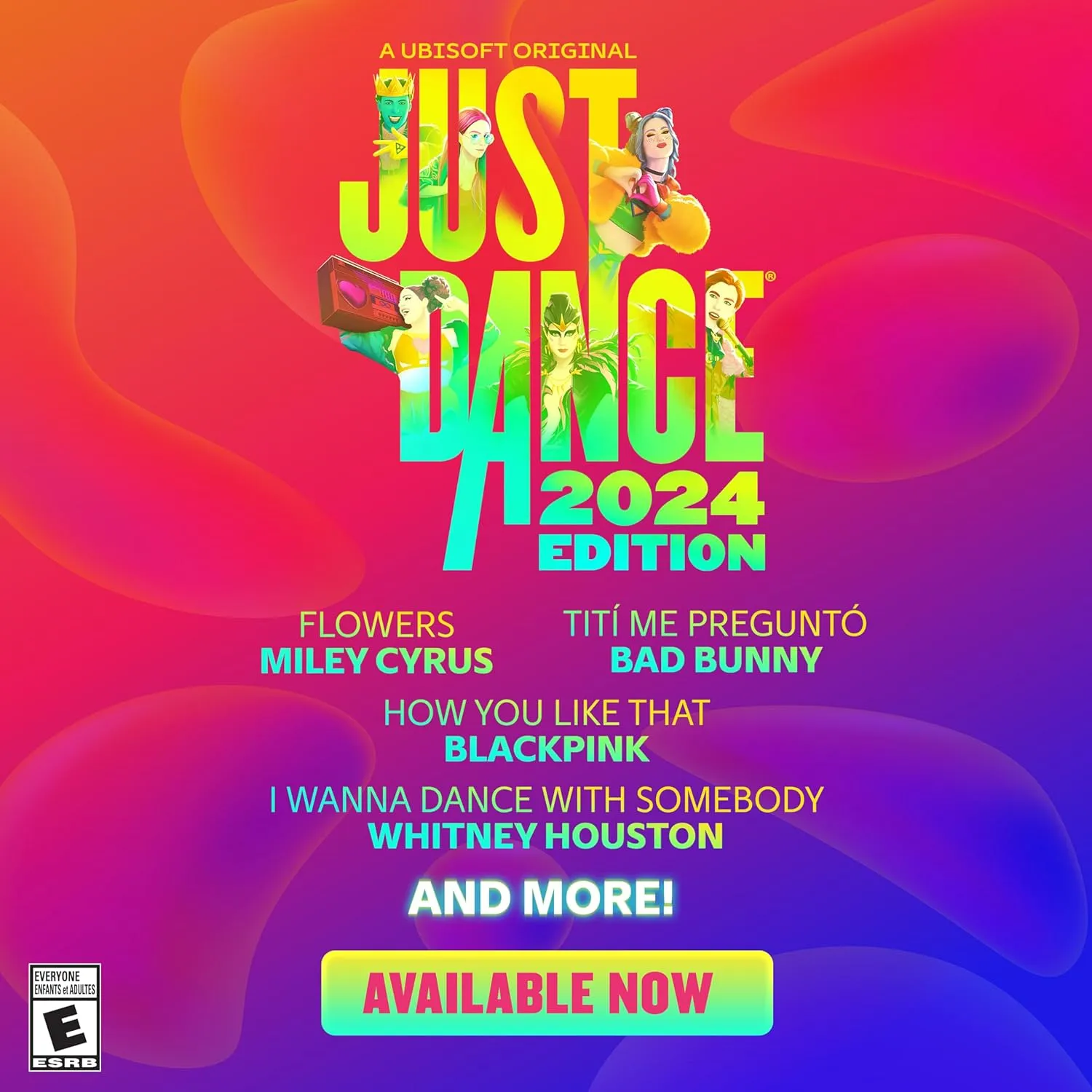 Just Dance 2024 Edition - PlayStation 5 (NO DISC - Digital Code Voucher in case)