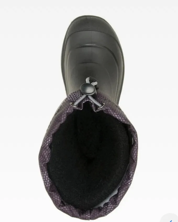 Kamik Snobuster 2 Winter Boot in Black/Charcoal: Toddler Size 8 to Youth Size 6