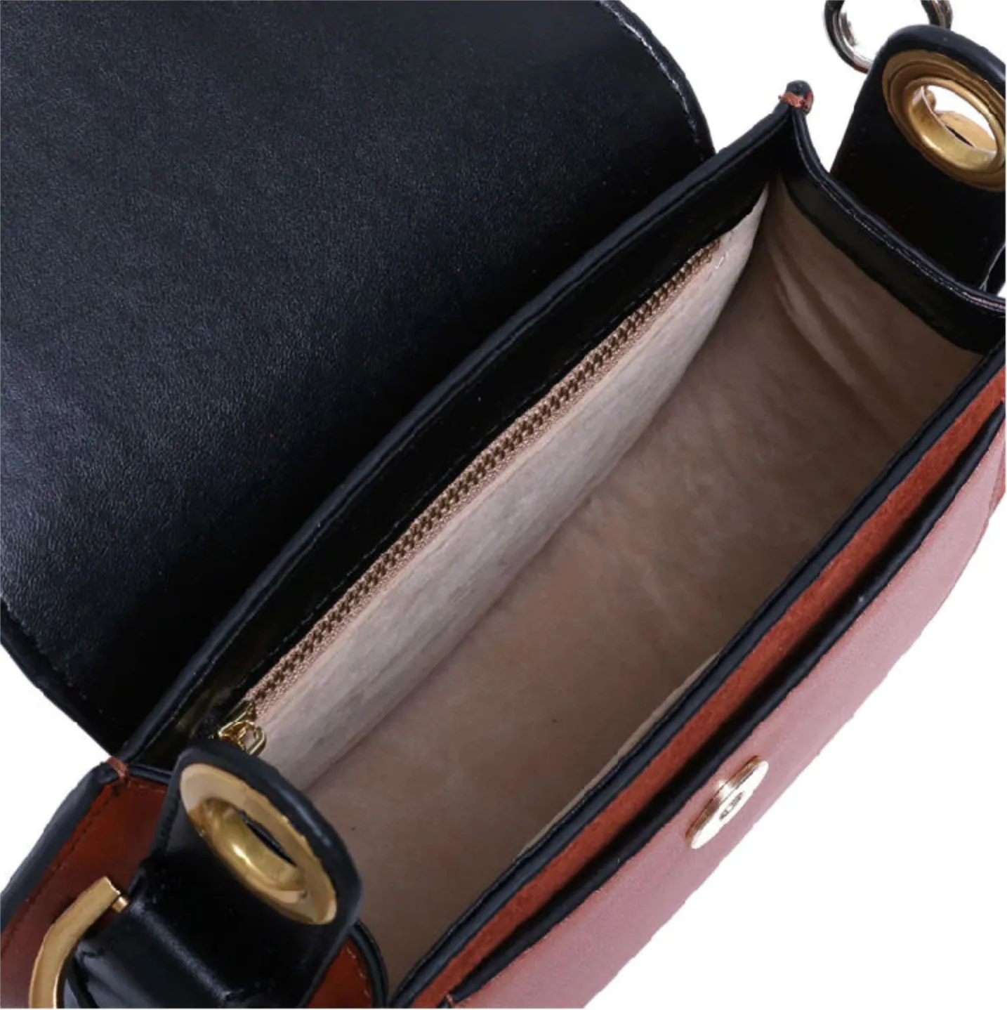 Katriane Leather Crossbody Bag
