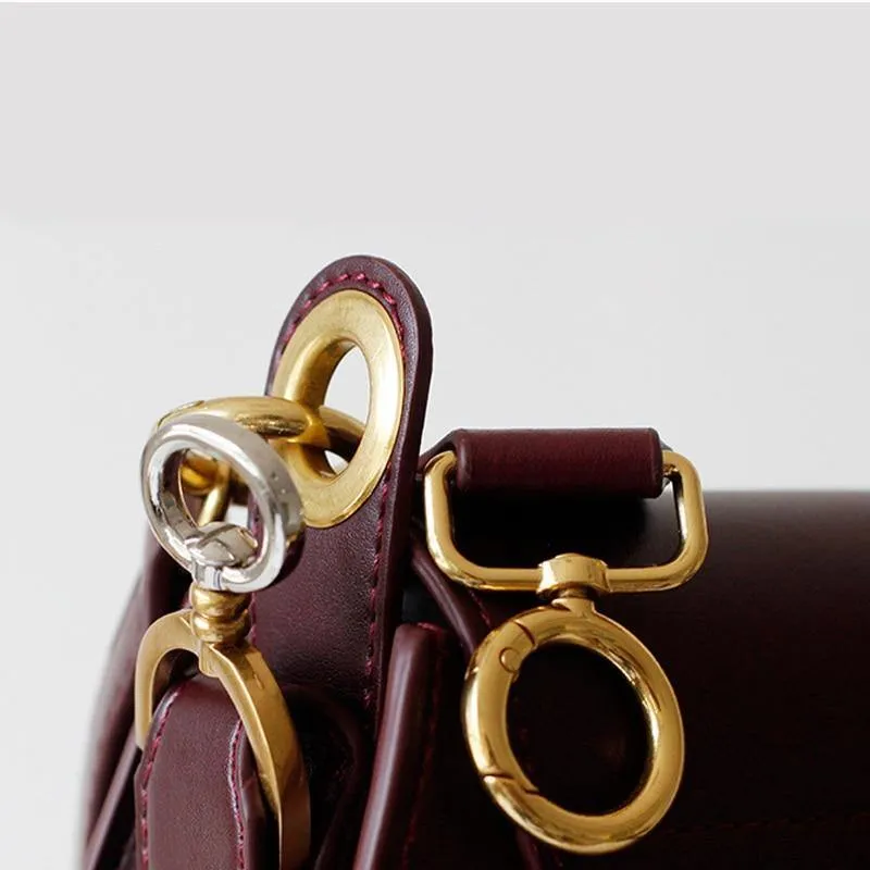 Katriane Leather Crossbody Bag