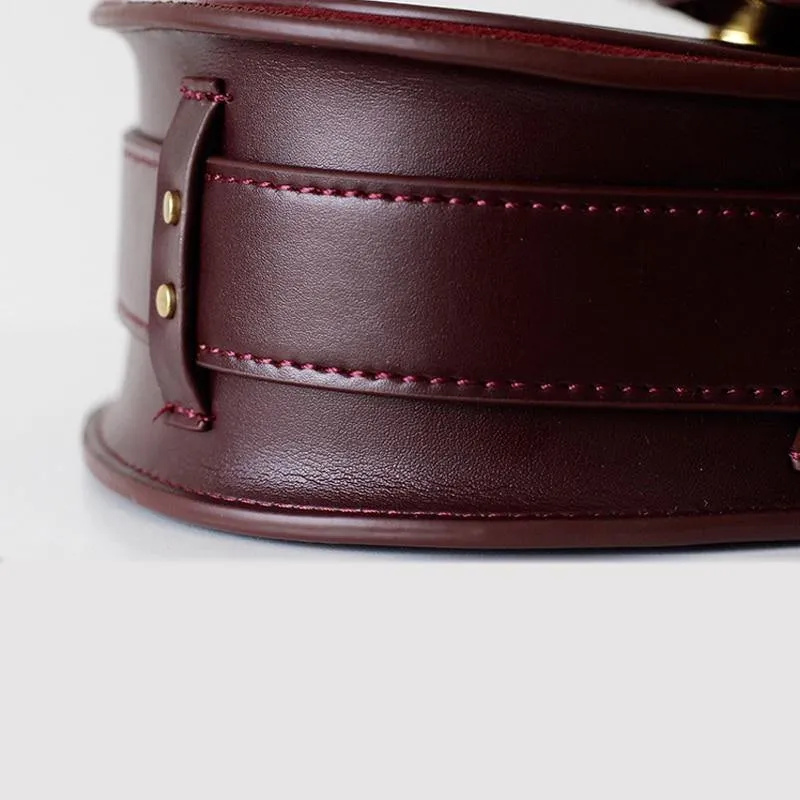 Katriane Leather Crossbody Bag