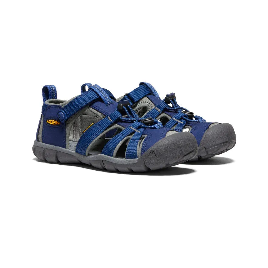 Keen Boys Toddler/Kids Seacamp II CNX - Blue Depths/Gargoyle