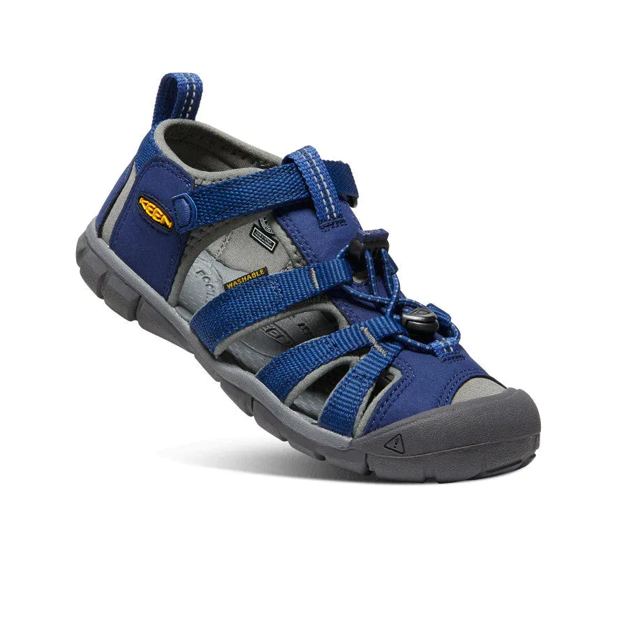 Keen Boys Toddler/Kids Seacamp II CNX - Blue Depths/Gargoyle