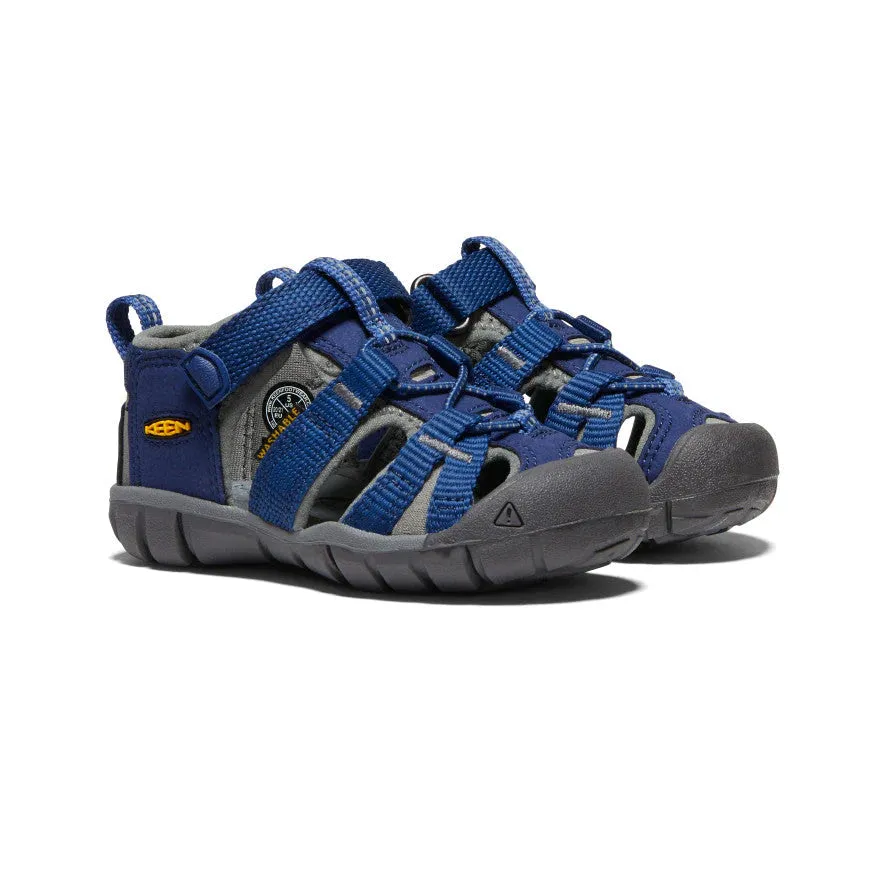 Keen Boys Toddler/Kids Seacamp II CNX - Blue Depths/Gargoyle