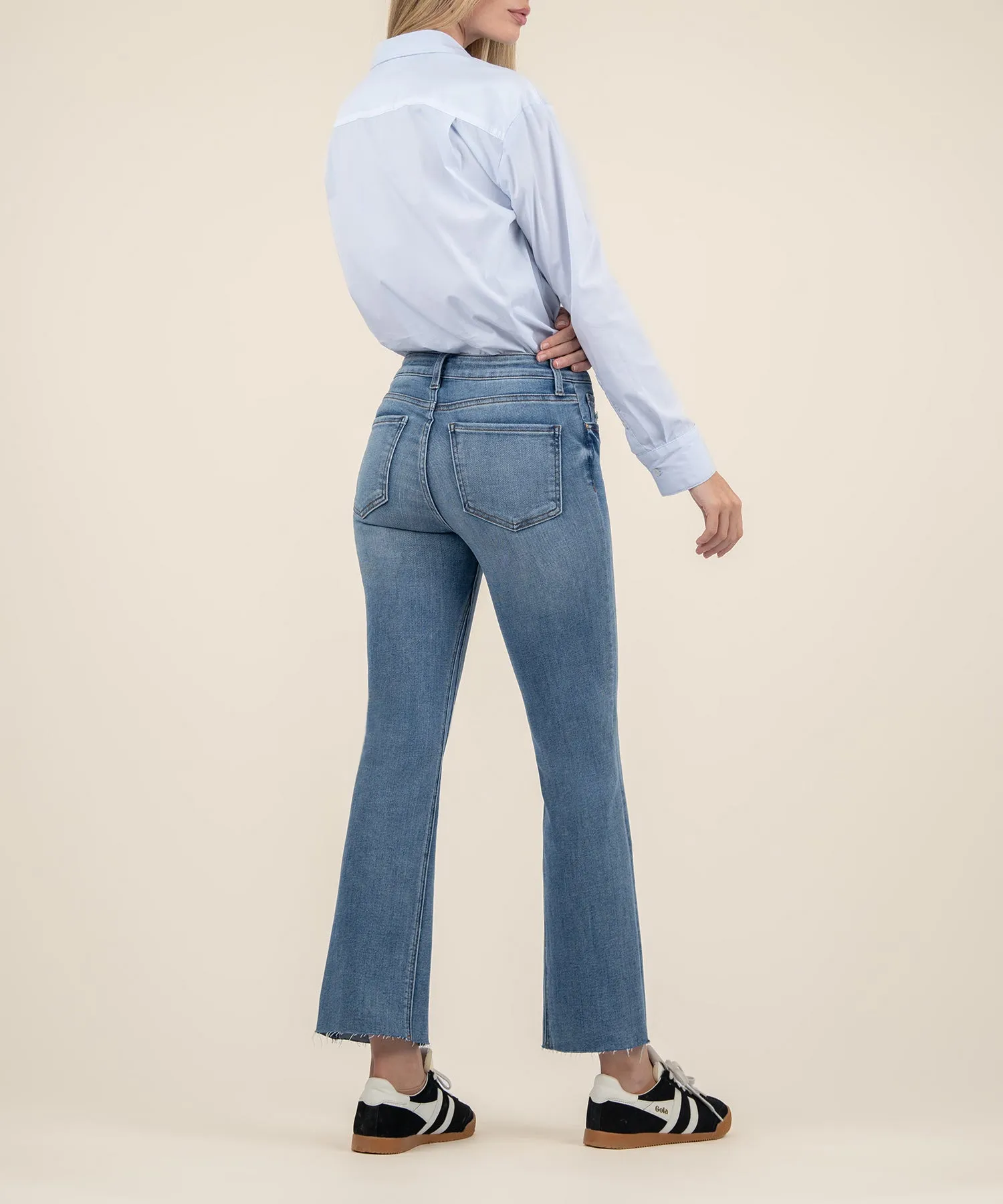 Kelsey High Rise Ankle Flare