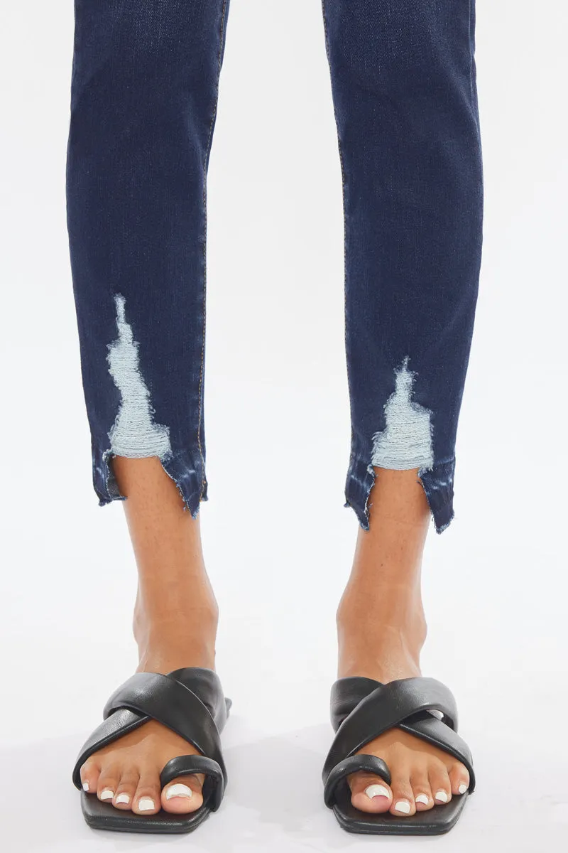 Kendra High Rise Ankle Skinny Jeans