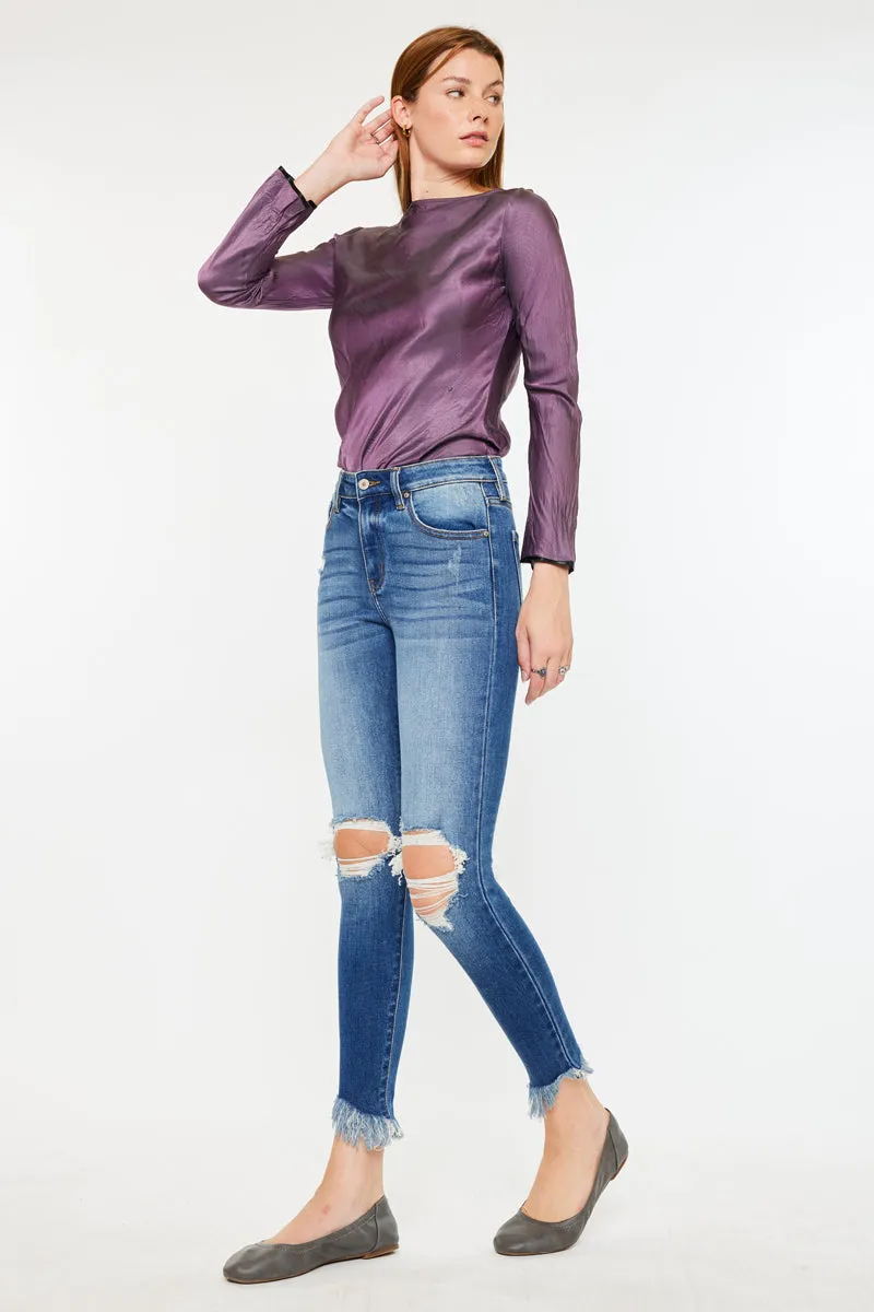 Kirstie High Rise Ankle Skinny Jeans