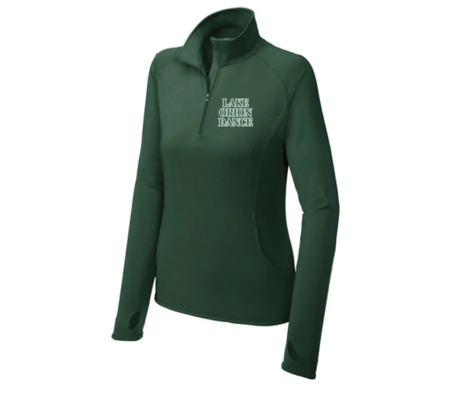 Ladies Sport-Wick® Stretch 1/2-Zip Pullover