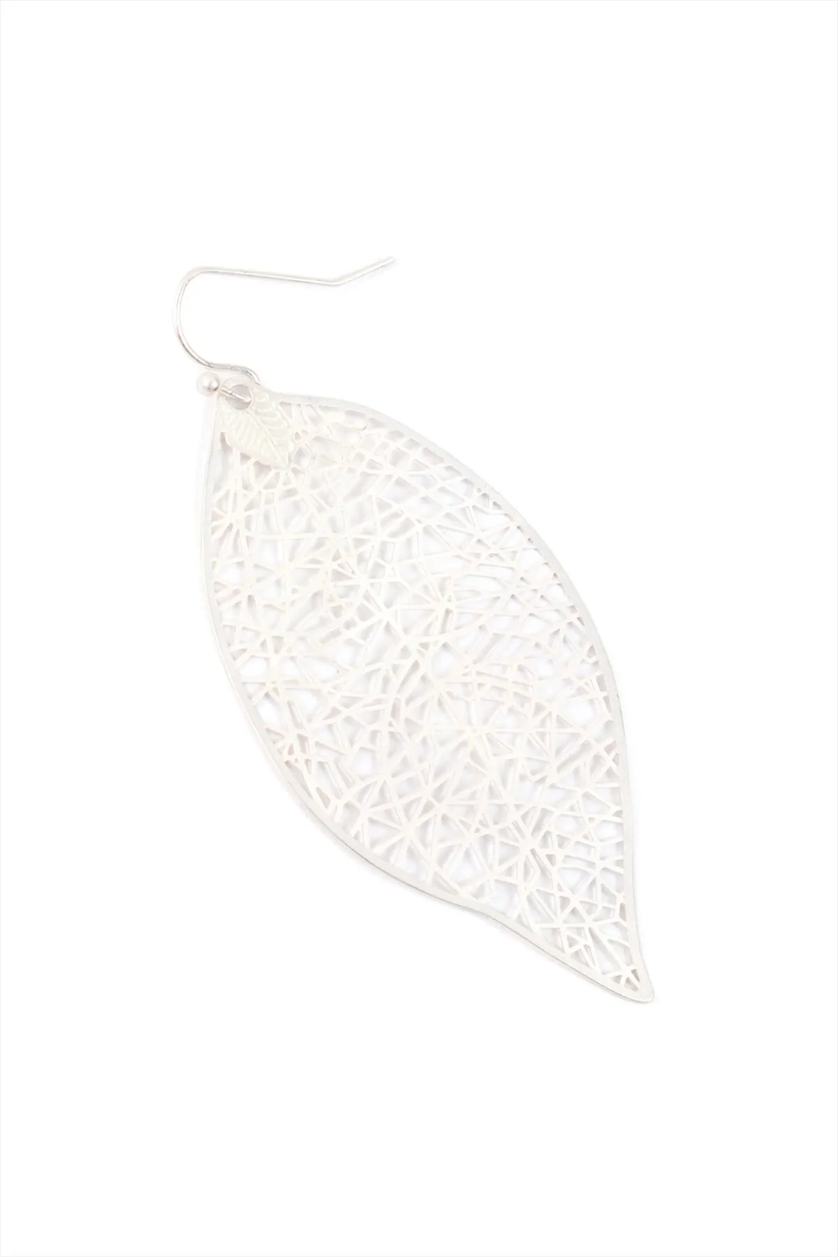 LEAF FILIGREE DANGLING EARRINGS