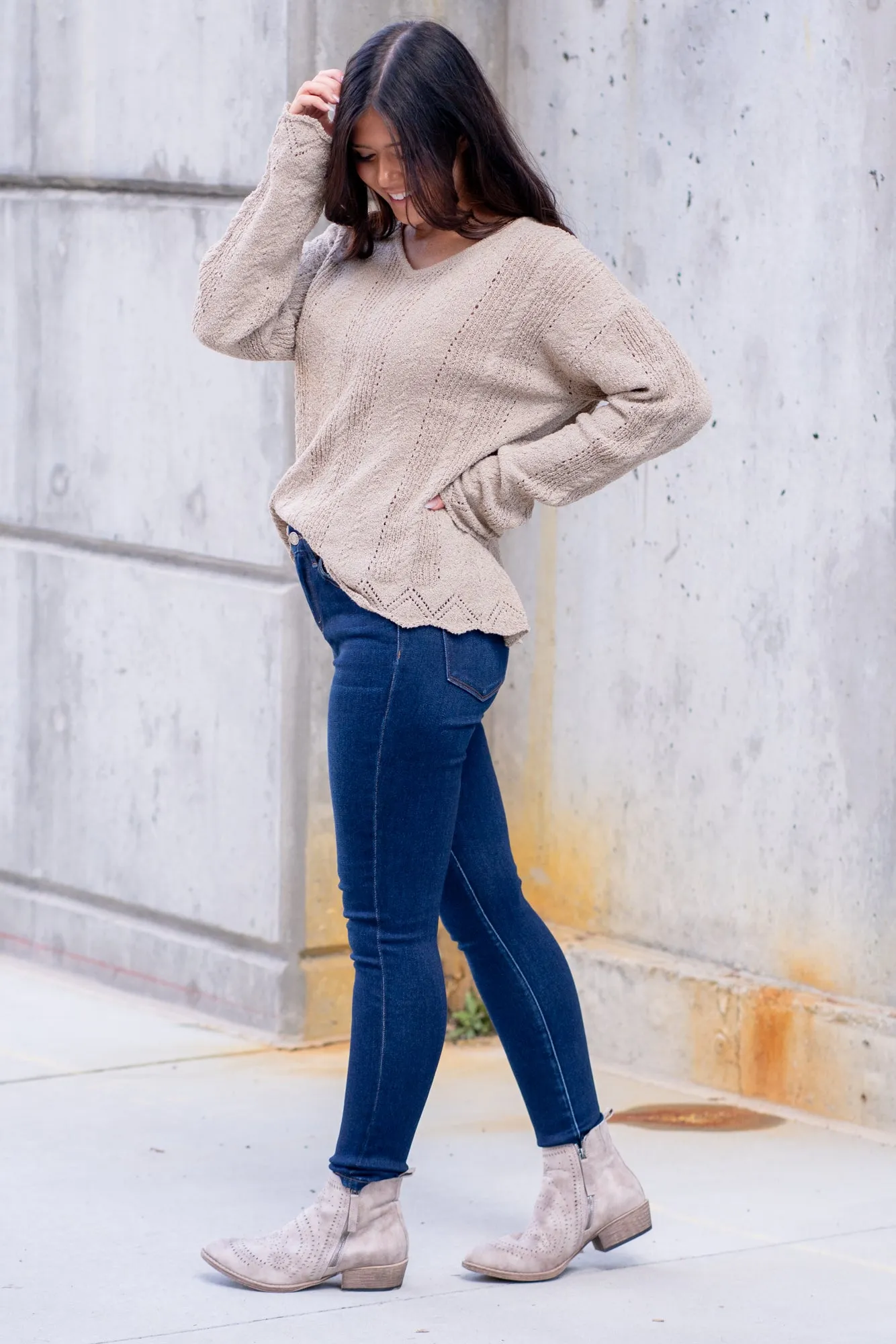Lively High Rise Ankle Skinny