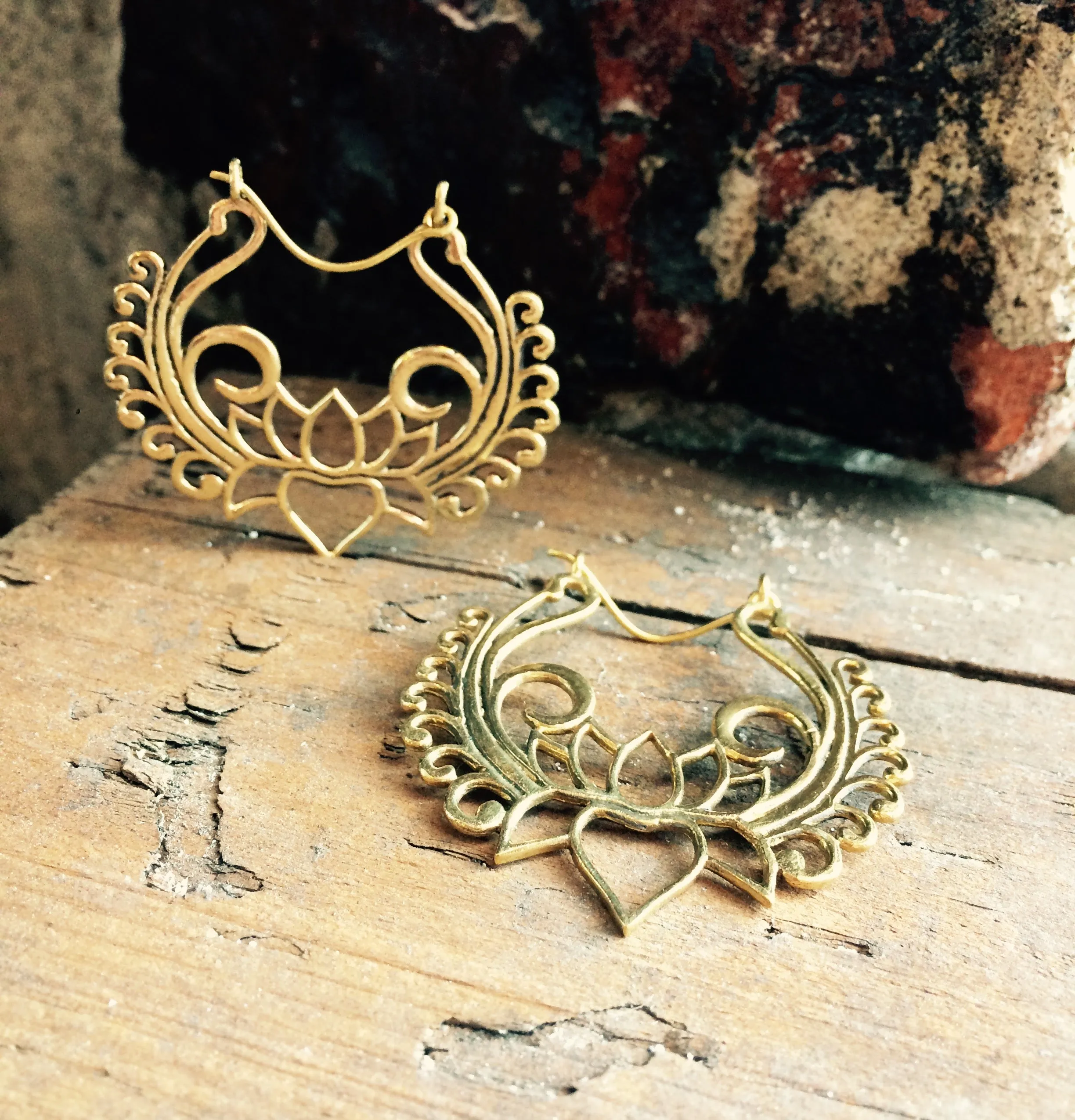 Lotus Yantra Hoops