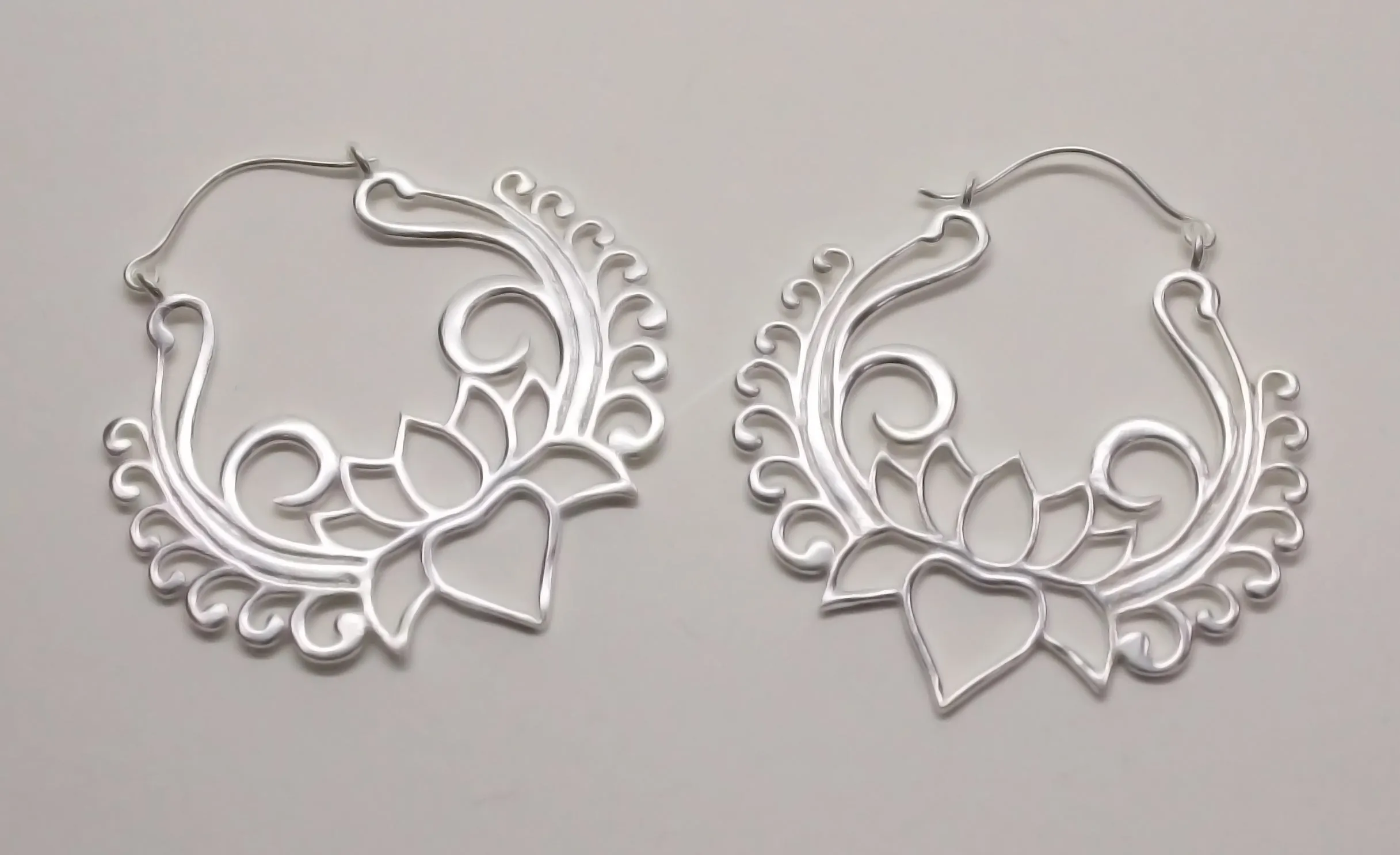 Lotus Yantra Hoops