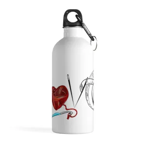 Love Crochet Stainless Steel Water Bottle
