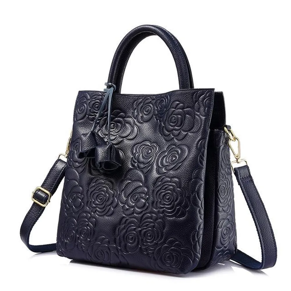 <bold>Bucket / Tote Bag <br>Genuine-Leather